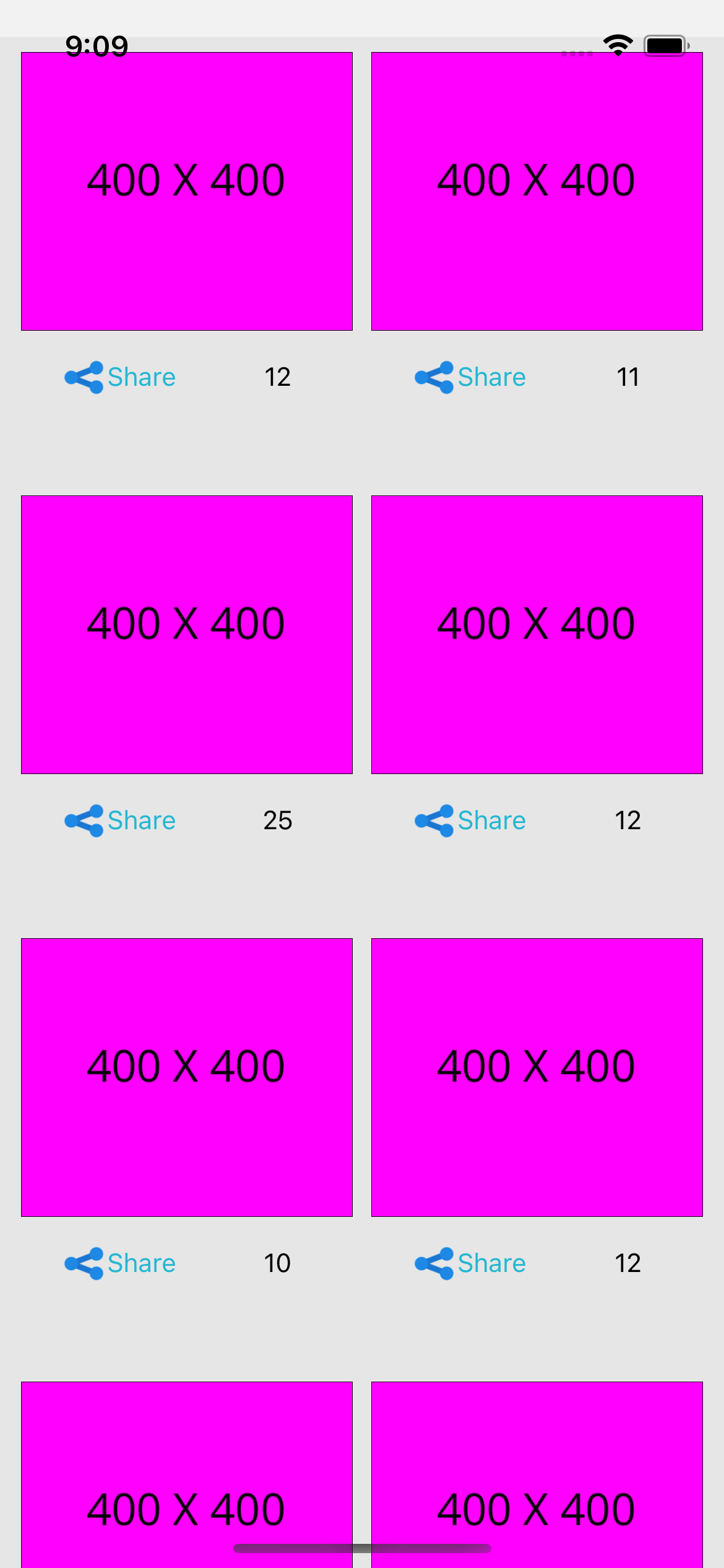 React Native Image Gallery List Template react-native-image-gallery-list-template